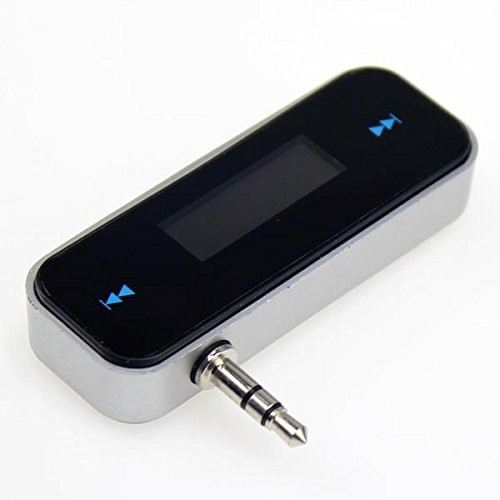 Fm 3.5mm Transmitter Any Fm Radio Works With Smartphones 