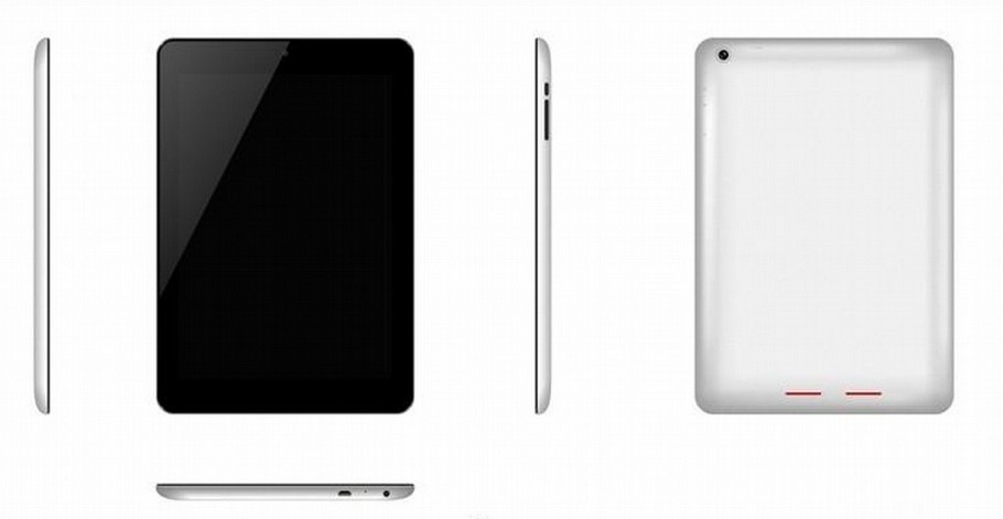 7.85 inch tablet pc with IPS panel, Quad core CPU with 3D G-sensor 