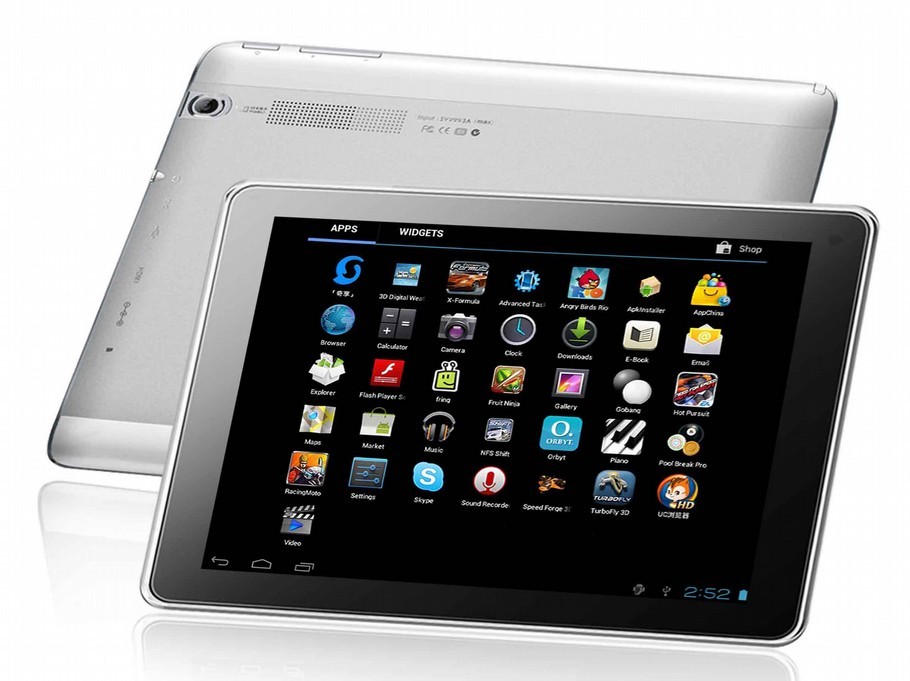 9.7inch Tablet PC HD Dual Core with 2G/3G phone call function 