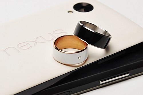 Black Smart Ring For Smartphones 