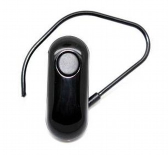 Black Sport Mono Bluetooth Headset