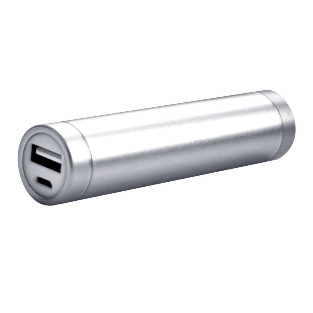 Silver Color Lighter Design 2600 mAh Portable Power Bank - 4