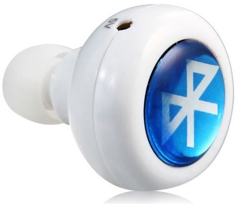 Bluetooth Wireless Stereo White Earphone