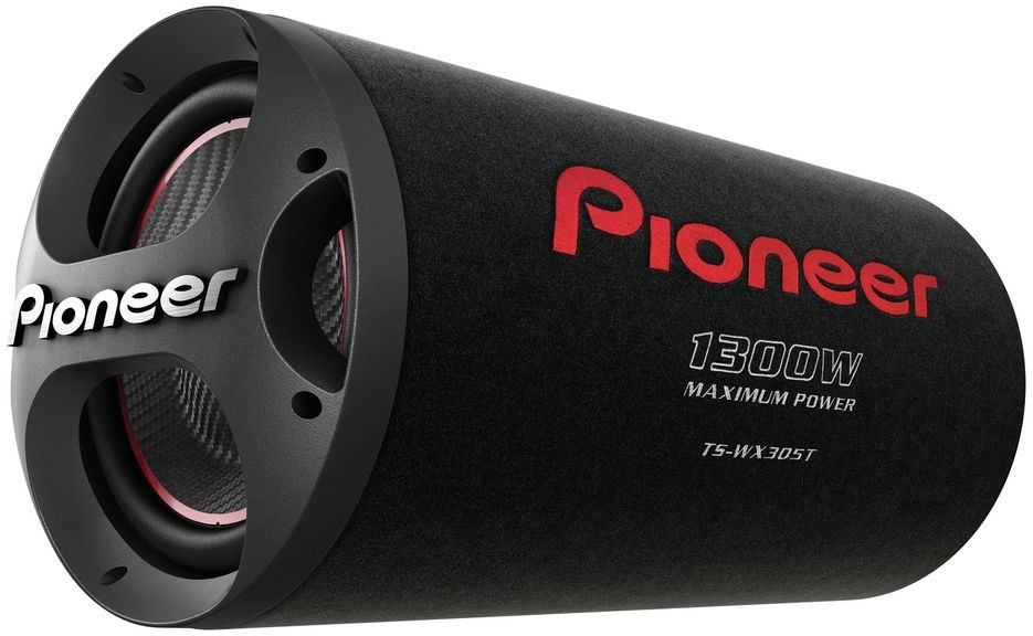 Durable 1300W Bass Reflex Sub with Tube Enclosure Box 