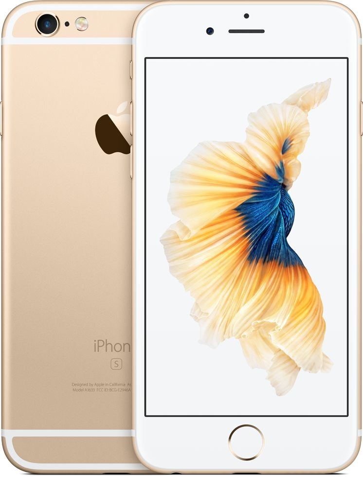 Gold Apple iPhone 6s Smartphone 