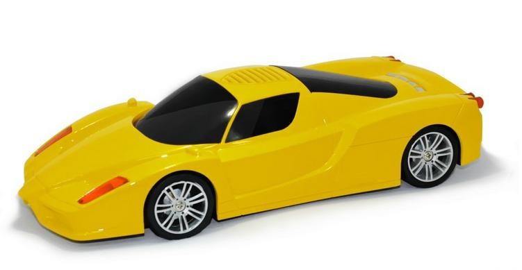 Portable Car Shape USB MP3 FM Music Player Mini Speaker