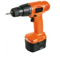 12-Volt Cordless Drill - Driver With Keyless Chuck and 50 Accessories Kit.