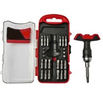 28 piece T-handle Screw Driver Set