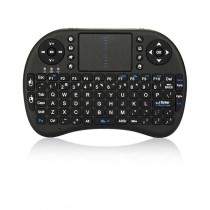 Black Wireless 2.4GHz Touchpad Keyboard with Mouse