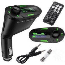 Black MP3 Car FM Modulator
