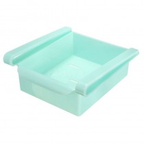 Blue Storage Drawer Rack Fridge Organizer