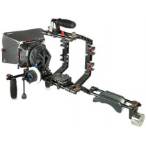 Filmcity  DSLR DV Camera Shoulder Mount Rig Follow Focus Mattebox Hood Video Shot