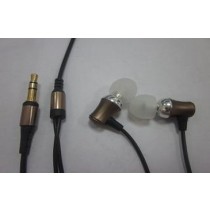 Golden Plated Mini Speaker Earphone