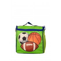 Green And Blue Lunch Bag