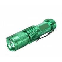 Green Pocket LED Mini Flashlight Torch 