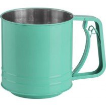 Green Stainless Steel Flour Sifter Sieve