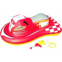 Inflatable Jet Ski Rider With Integrated Water Pistole 