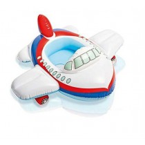 Aeroplane Shape Swim Pool Water Float Ring Cruiser   Features:  Cute Aeroplane Shape Pool Cruiser Kiddie Float Ring for Babies. Smooth Leg Holes to Dangle The Legs and Feel The Water. Inflatable Vinyl Body and Seats Feels Comfortable To Kids In The Float.