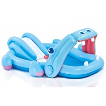 Kids Hippo Water Play Center Inflatable Pool
