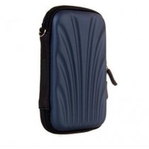 Navy Blue 2.5 Inch Hard Drive Case Hard Shell.
