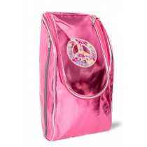 Peace Sign Embroided Kids Bagpack