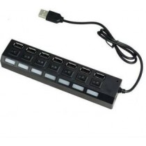 Portable 7 Port USB Hub