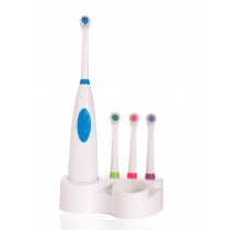 Family Power Toothbrush With 4 Brush Heads And Storage Stand