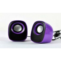 Purple 2.0 Usb Speakers
