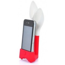 Red Rabbit Horn Mobile And Tablet Speaker