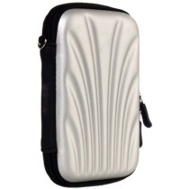Silver 2.5 Inch Hard Drive Case Hard Shell