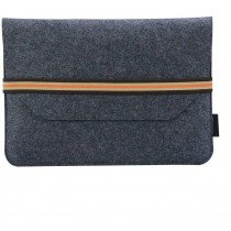 Slate Grey 13.3 inch Protective Felt Laptop Sleeve
