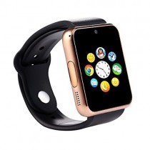 Smart Phones Supports Bluetooth Copper Brown Smartwatch 