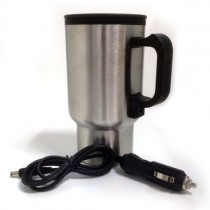 Stainless Steel 12V Portable Heated Travel Mug 