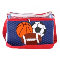 Synthetic Light Weight Duffle Handbag 