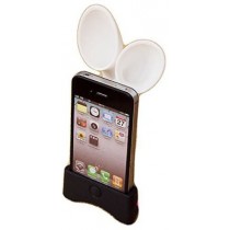 Unique Rabbit Silicone Horn Mobile/Tablet Speaker