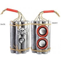 USB Rechargeable Bomb shell Speaker Home Audio Speaker