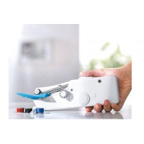 White Handy Stitch Portable and Cordless Handheld Sewing Machine 