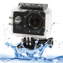 Black 1.5 Inch LCD Sports Camcorder With Waterproof Case