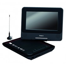 Black 7 Inch Portable DVD Player