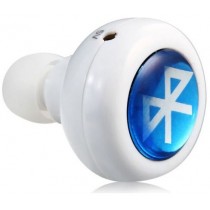 Bluetooth Wireless Stereo White Earphone