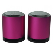 Double Vibrating Hi-Fi Metal Speakers
