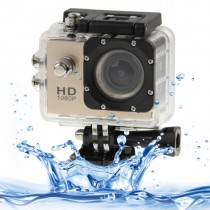 Gold Waterproof 1.5 inch LCD Sports Camcorder