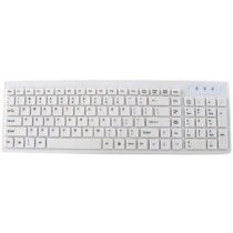 White Color 104 Keys Chocolate Keyboard 