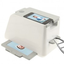 White Smartphone Photo and Negative Scanner