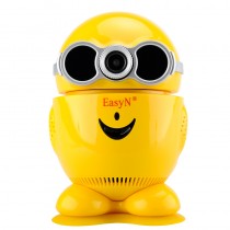 Yellow 355 Degree Rotation Baby Monitor IP Camera