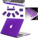 13-Inch Rubberized Hard Case, Silicone Keyboard Guard And Anti dust Ports With Retina Display Shell Covers Combo Set