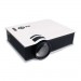  White LED Corded And Cordless Portable Projector