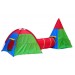 Dome Tepee Pop Up Tent & Tunnel Adventure Play Set.