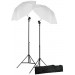 Double Off Camera Flash Photography Shoe Mount Swivel Bracket Umbrellas