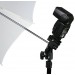 Double Off Camera Flash Photography Shoe Mount Swivel Bracket Umbrellas